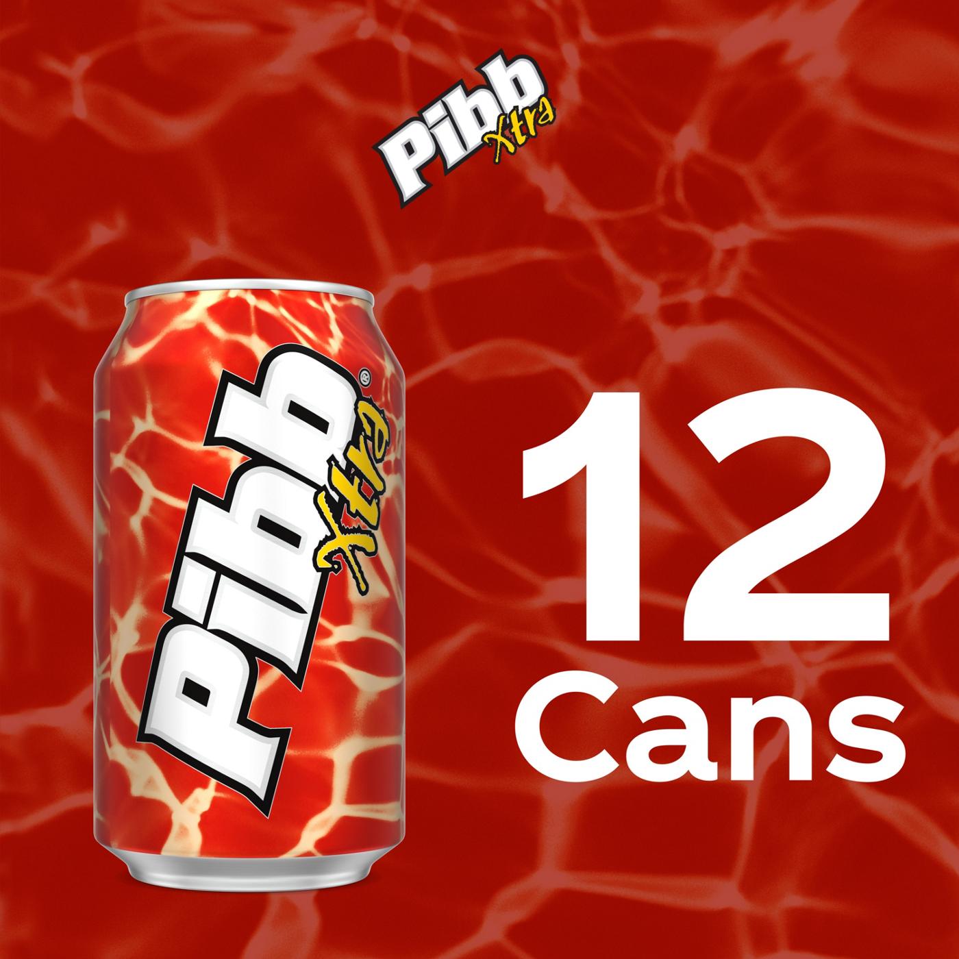 Pibb Xtra Fridge Pack Soda Soft Drink 12 pk Cans; image 4 of 7