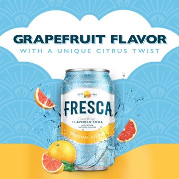 Fresca Grapefruit Citrus Sparkling Soda Water
