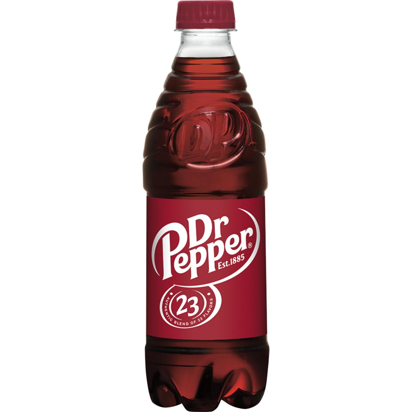 Dr Pepper Soda .5 L Bottles; image 2 of 5