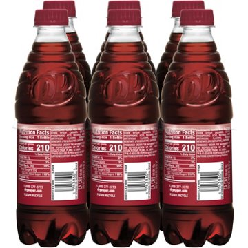 Dr Pepper Soda 6 pk Bottles, 16.9 oz