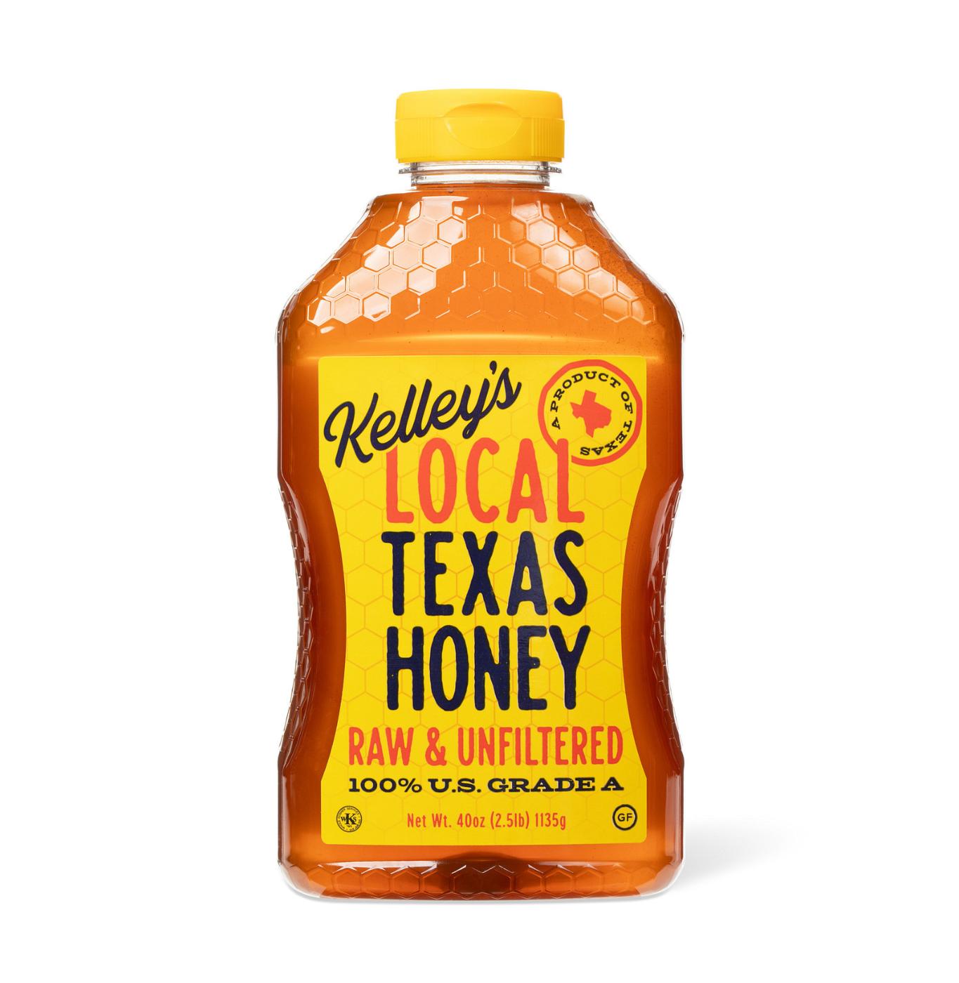 Kelley's Raw Unfiltered Local Texas Honey; image 1 of 5