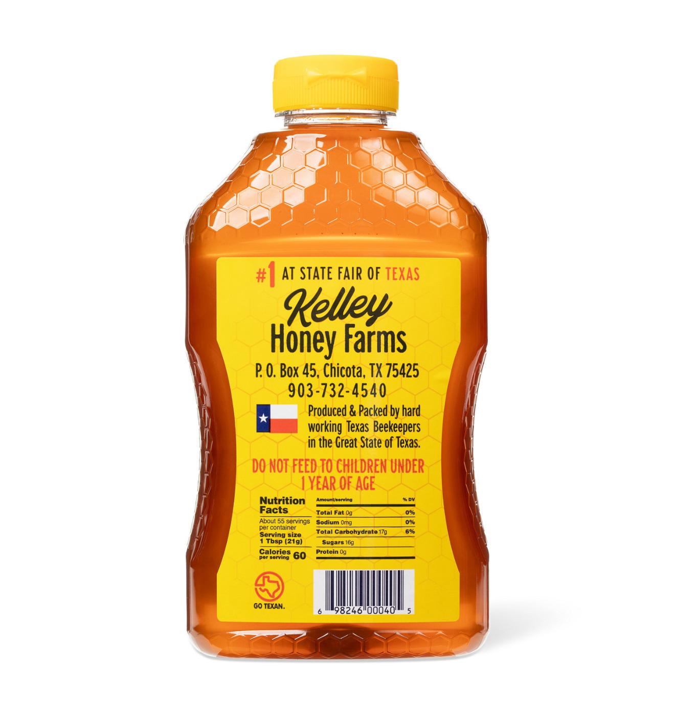 Kelley's Raw Unfiltered Local Texas Honey; image 2 of 5