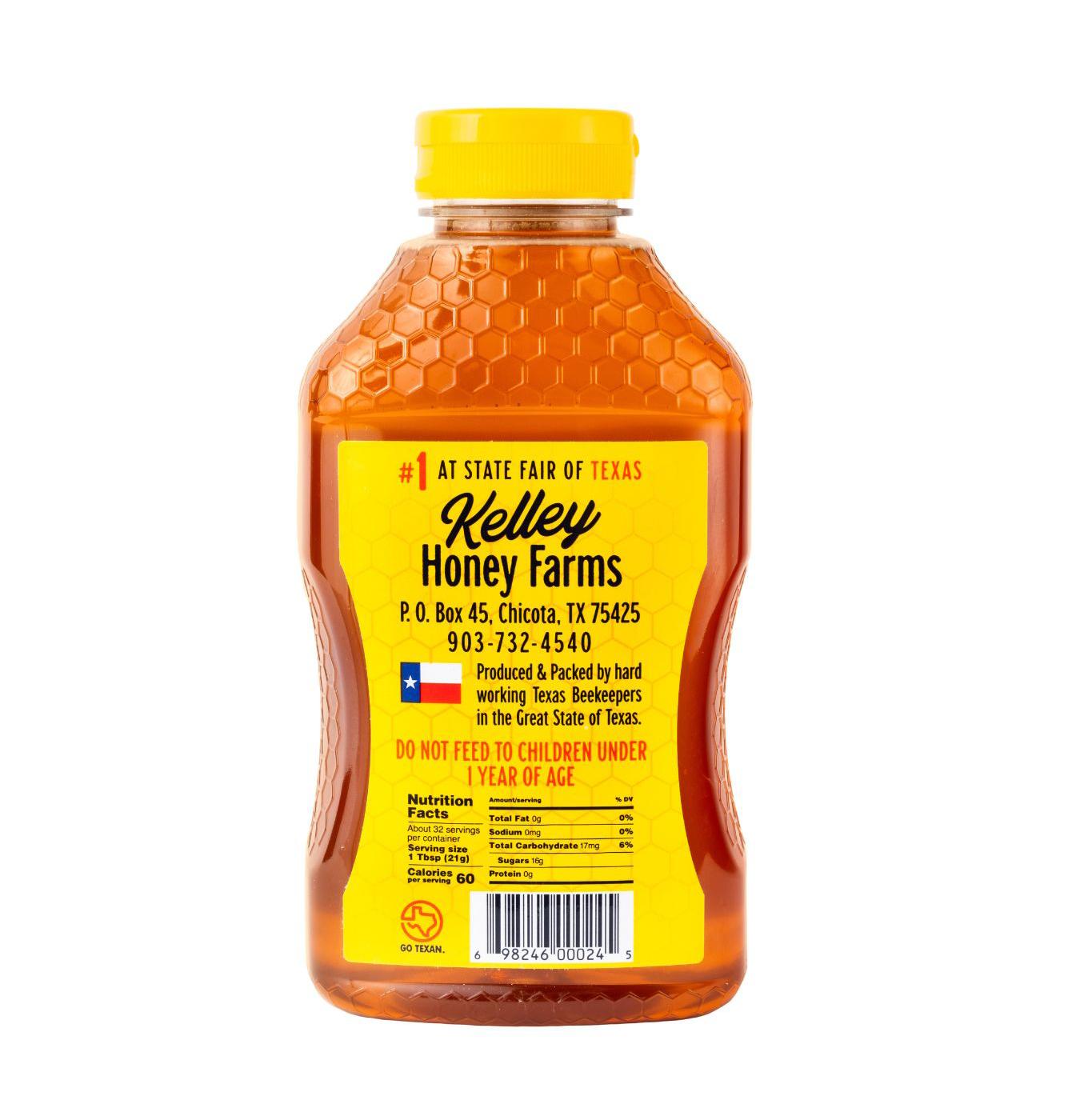 Kelley's Raw Unfiltered Local Texas Honey; image 4 of 5