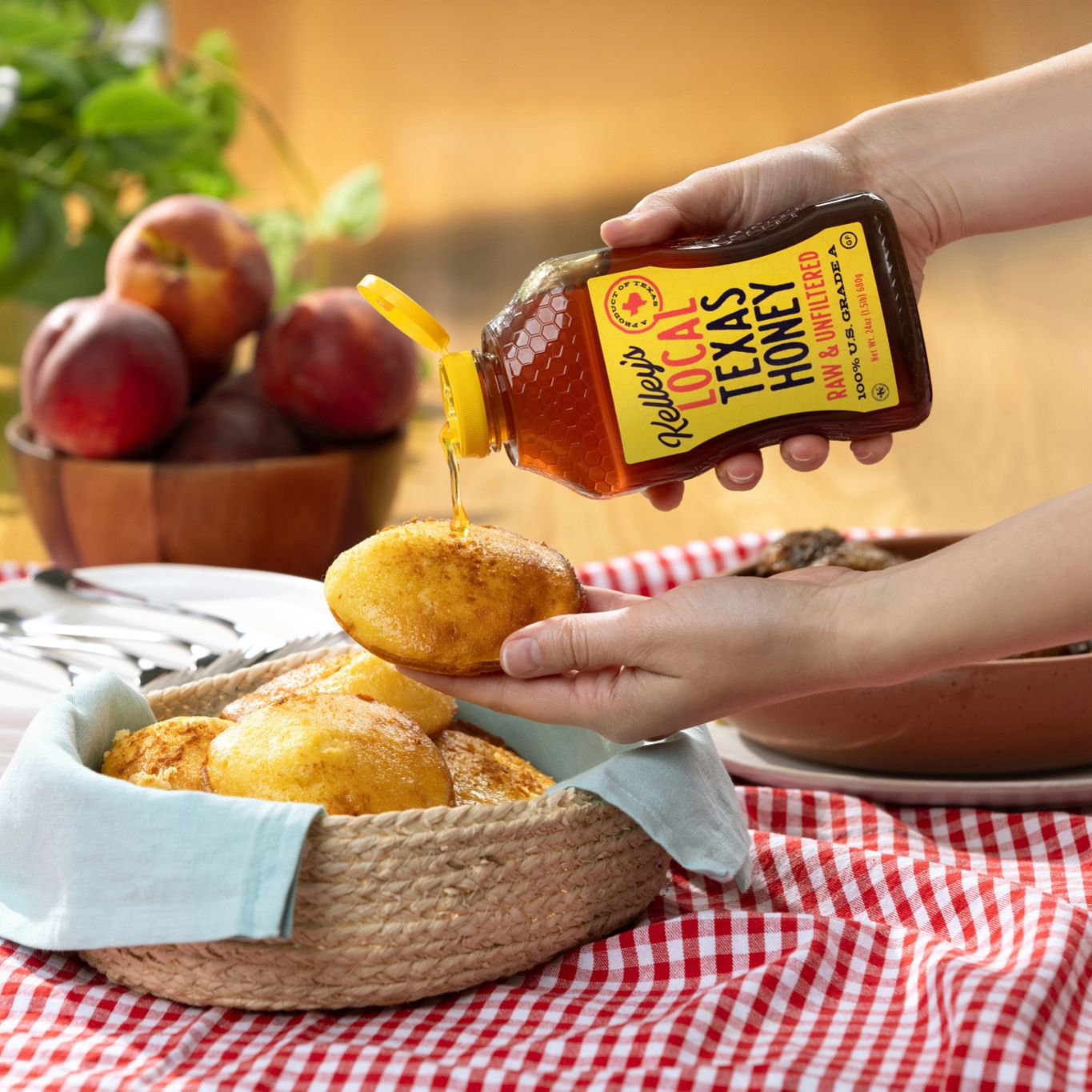 Kelley's Raw Unfiltered Local Texas Honey - Shop Honey at H-E-B
