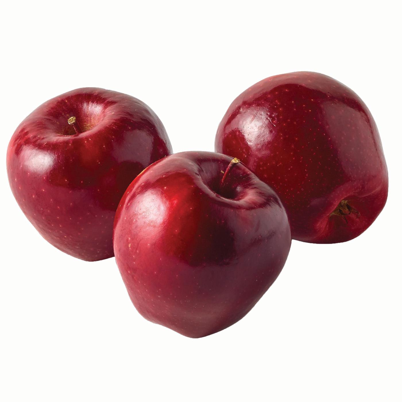 Fresh Small Red Delicious Apples; image 1 of 3