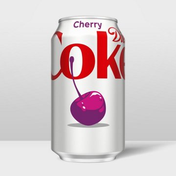 Diet Coke Cherry Cola Soda Soft Drink 12 pk Cans