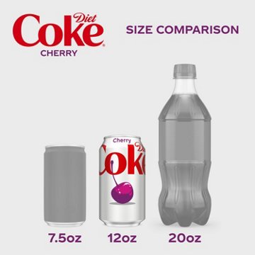 Coca-Cola Cherry Diet Coke 12 oz Cans