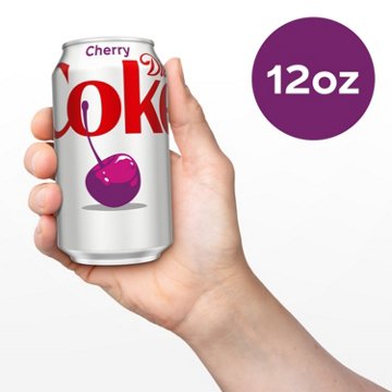Coca-Cola Cherry Diet Coke 12 oz Cans