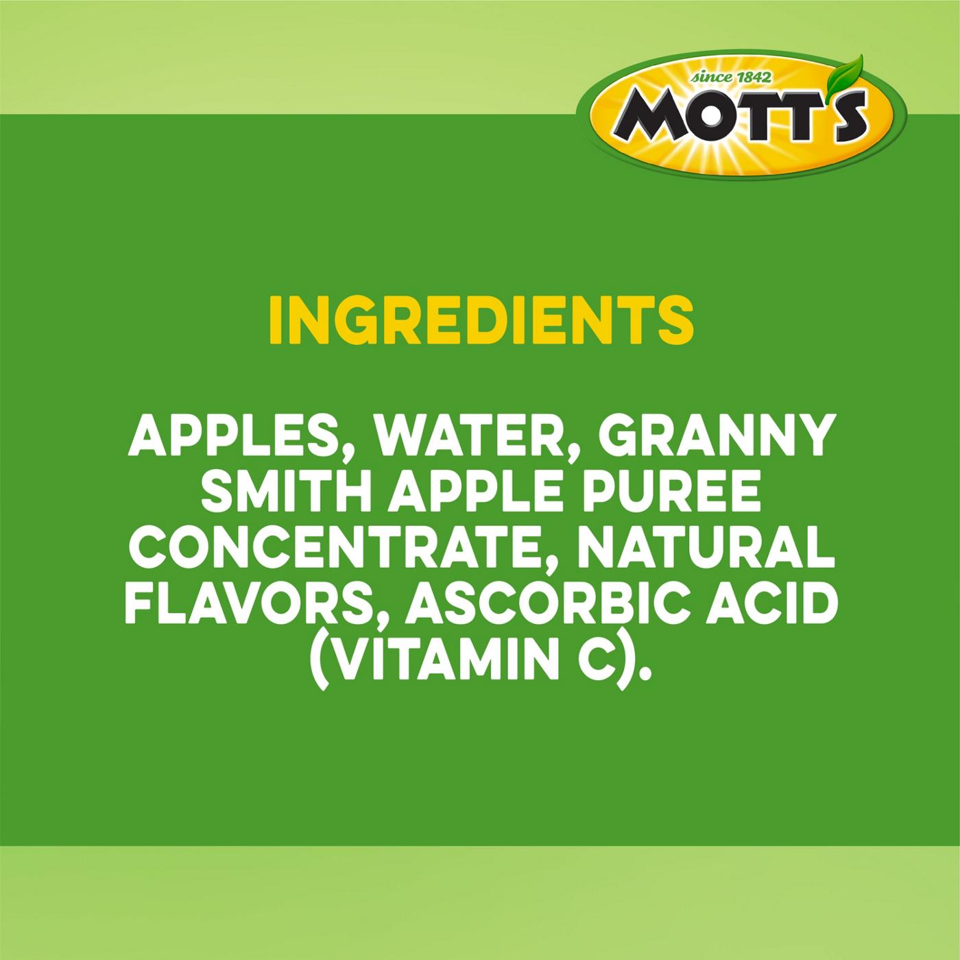 Mott's No Sugar Added Granny Smith Apple Sauce; image 6 of 6