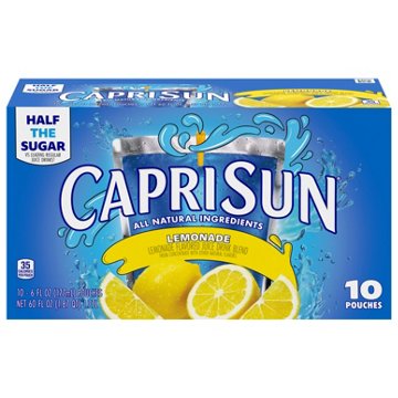 Capri Sun Lemonade 10 pk Pouches, 6 oz