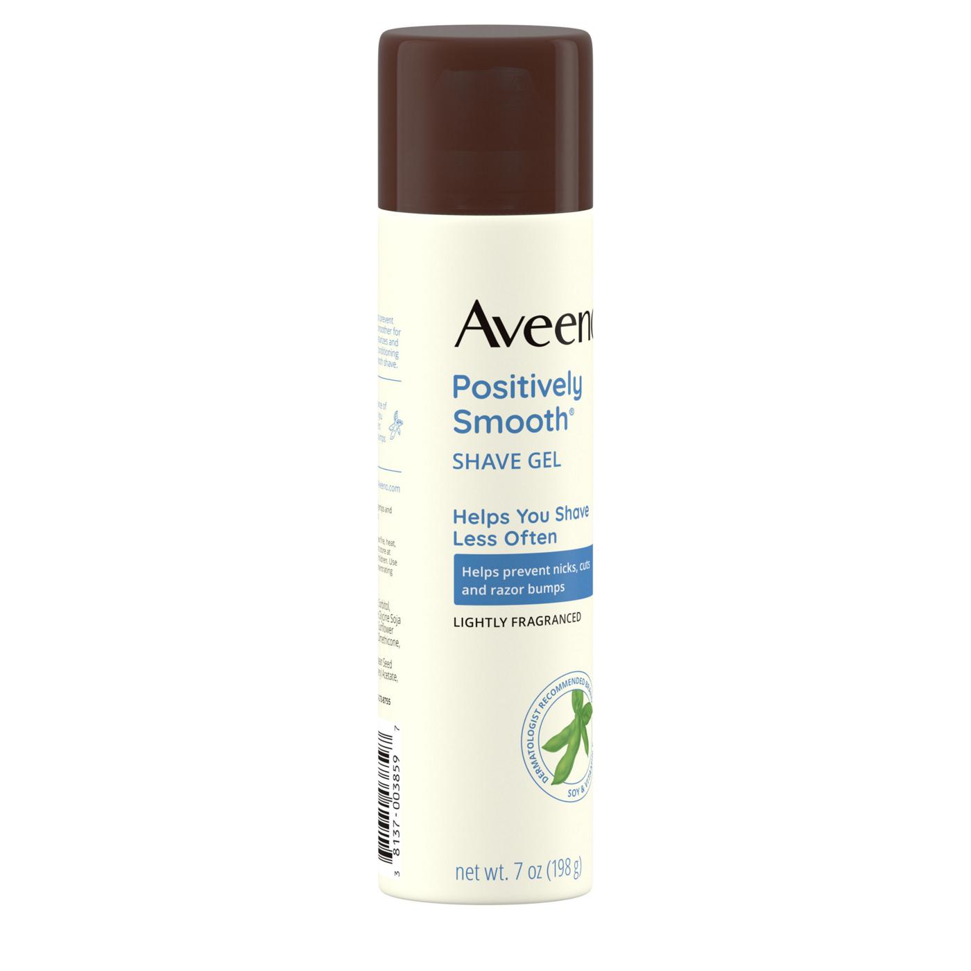 Aveeno Positively Smooth Shave Gel; image 2 of 4