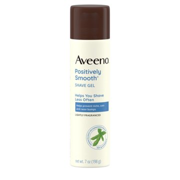 Aveeno Positively Smooth Shave Gel, 7 oz