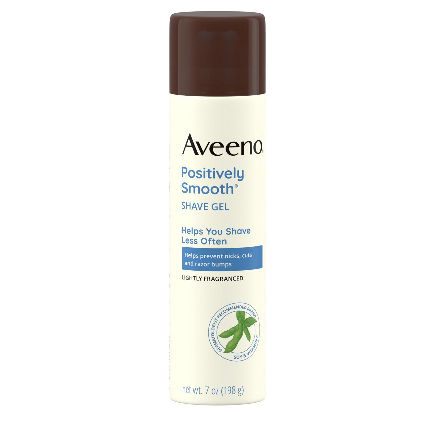 Aveeno Positively Smooth Shave Gel; image 4 of 4