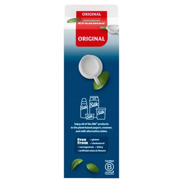 Silk Dairy Free Soy Milk Coffee Creamer - Original