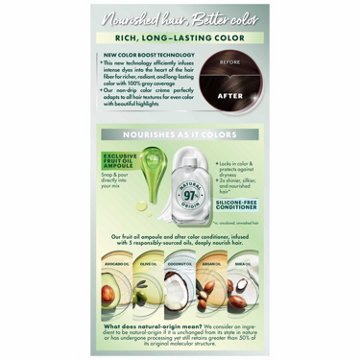 Garnier Nutrisse Nourishing Hair Color Creme - 30 Darkest Brown
