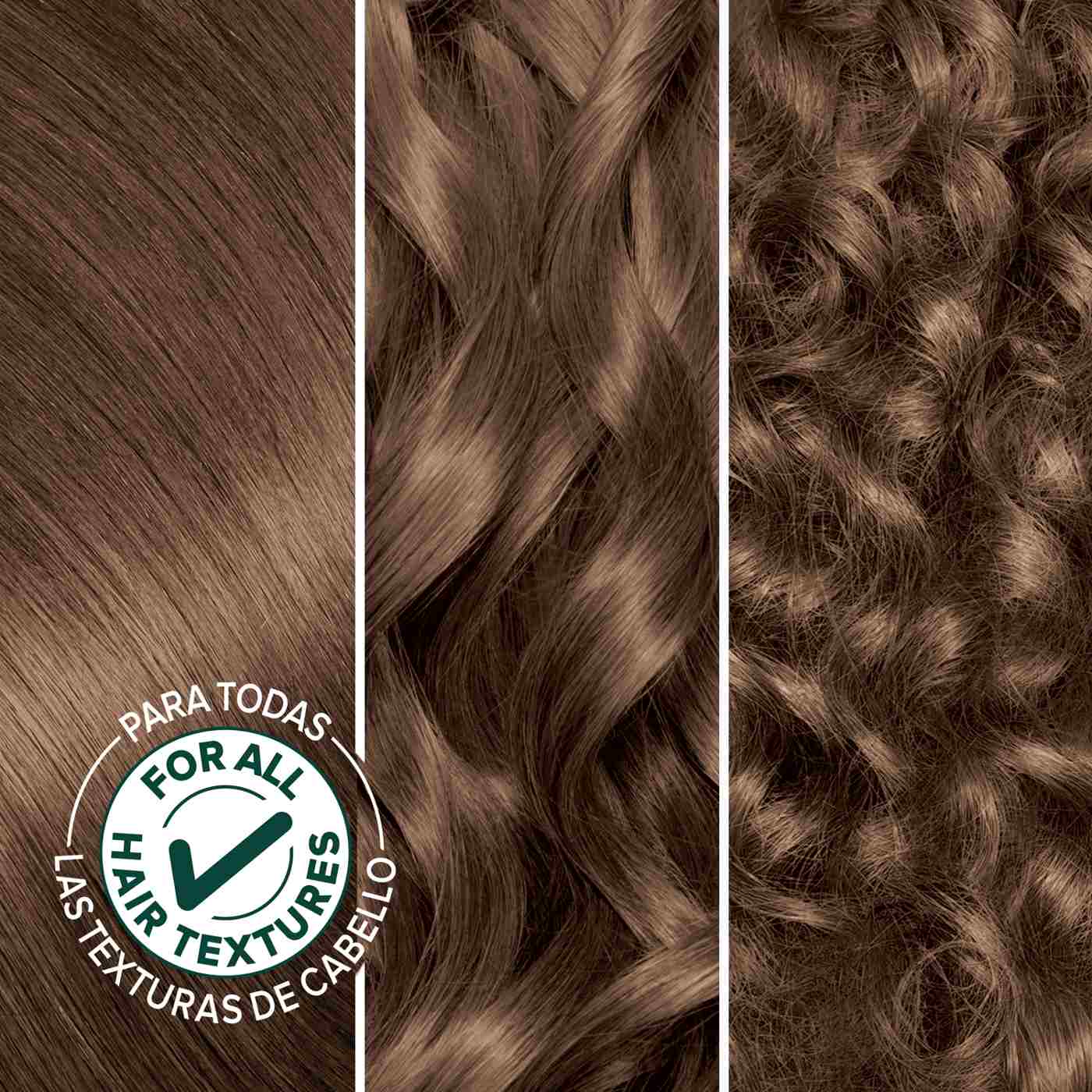 Garnier Nutrisse Nourishing Hair Color Creme - 61 Light Ash Brown (Iced Coffee); image 2 of 3