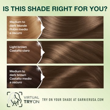 Garnier Nutrisse Nourishing Hair Color Creme - 61 Light Ash Brown (Iced Coffee)