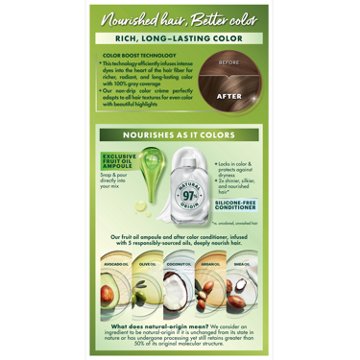 Garnier Nutrisse Nourishing Hair Color Creme - 61 Light Ash Brown (Iced Coffee)