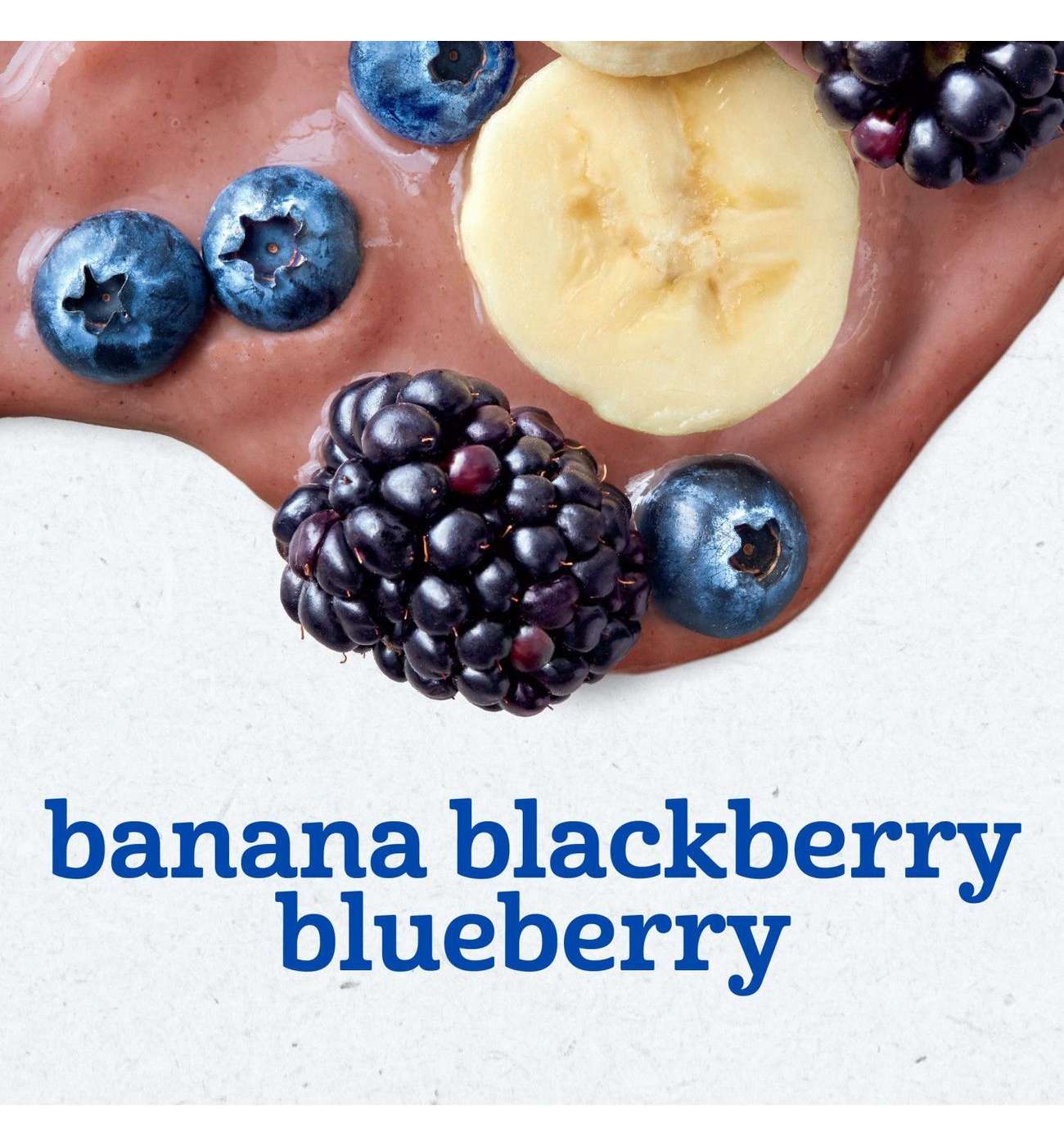 Gerber Stage 2 Baby Food - Banana Blackberry & Blueberry, 4 oz Tubs; image 2 of 8