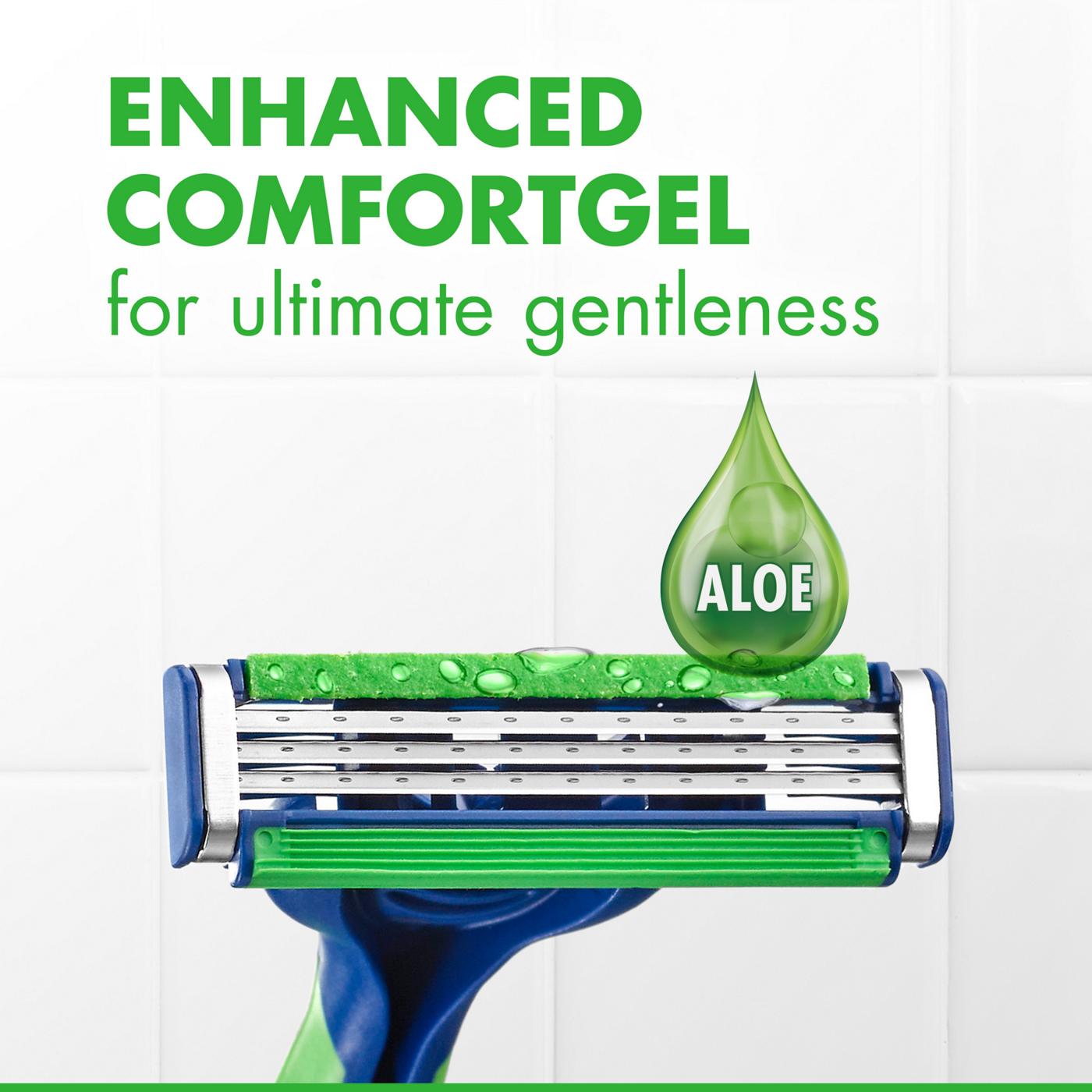 Gillette Sensor3 Sensitive Men's Disposable Razors; image 3 of 10