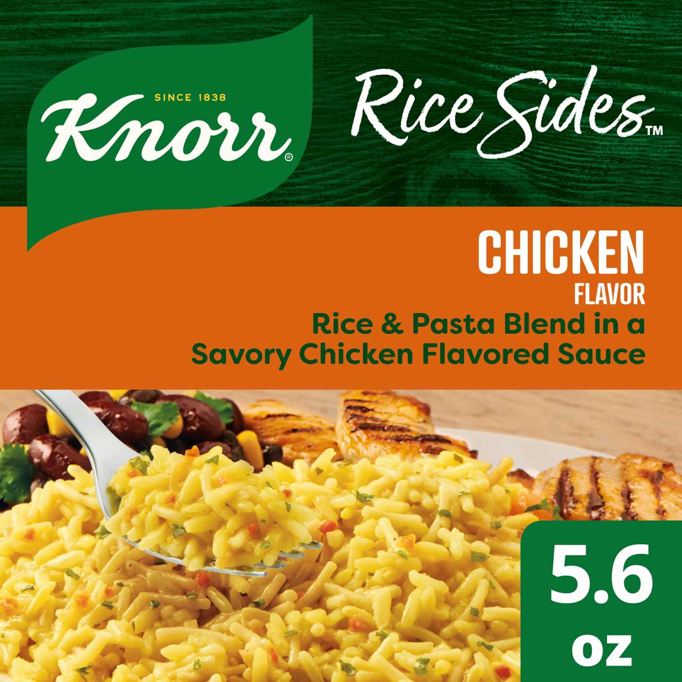 Knorr Rice Sides Chicken Long Grain Rice and Vermicelli Pasta Blend; image 2 of 9