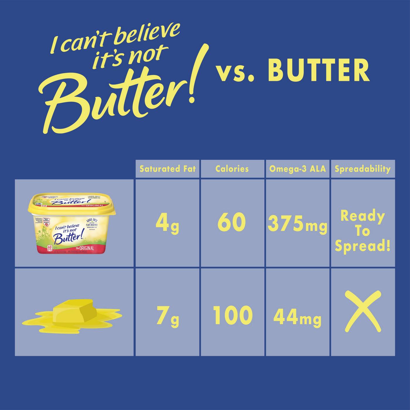 I Can't Believe It's Not Butter! Original Spread; image 3 of 12