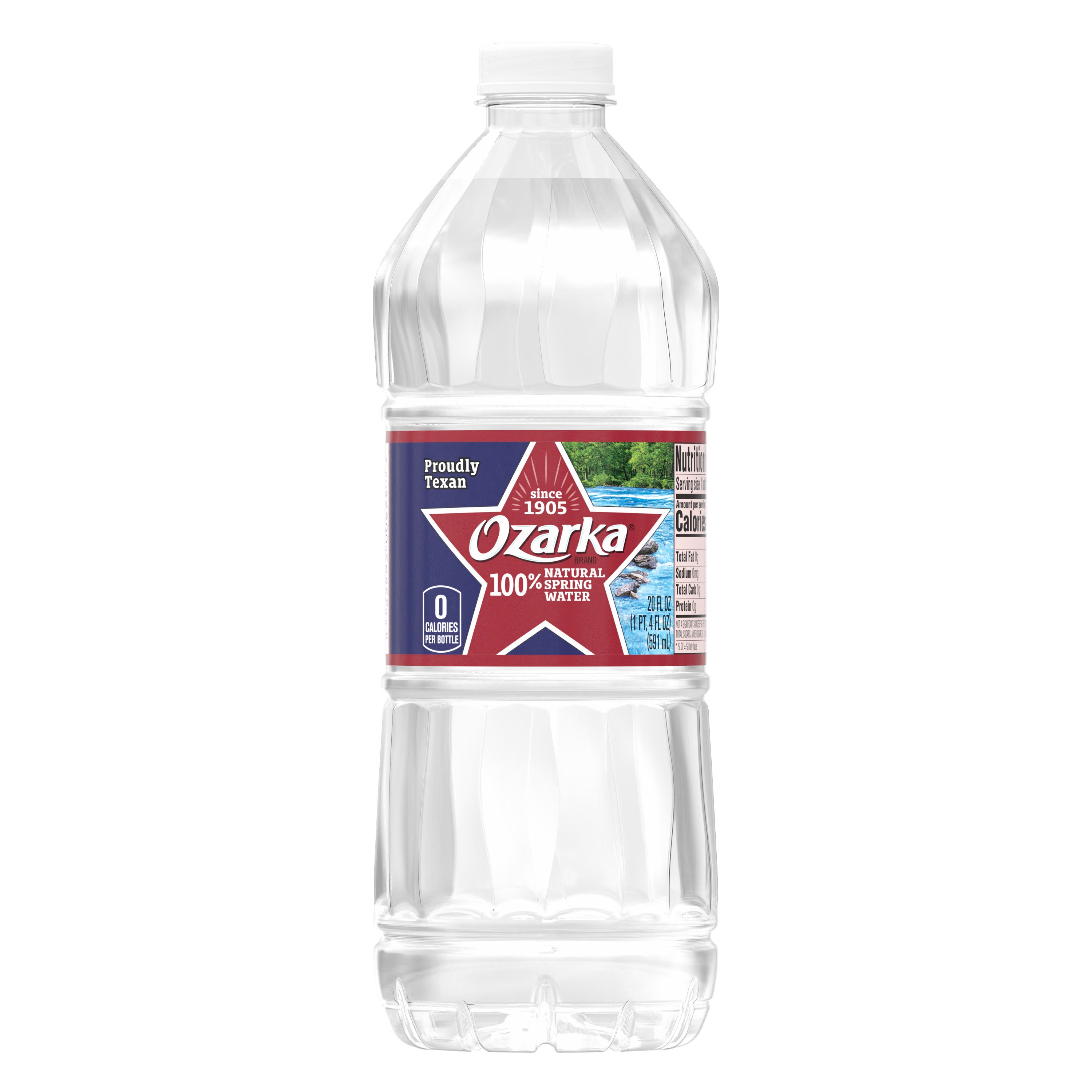 Ozarka Brand 100% Natural Spring Water - 12pk/12 fl oz Bottles