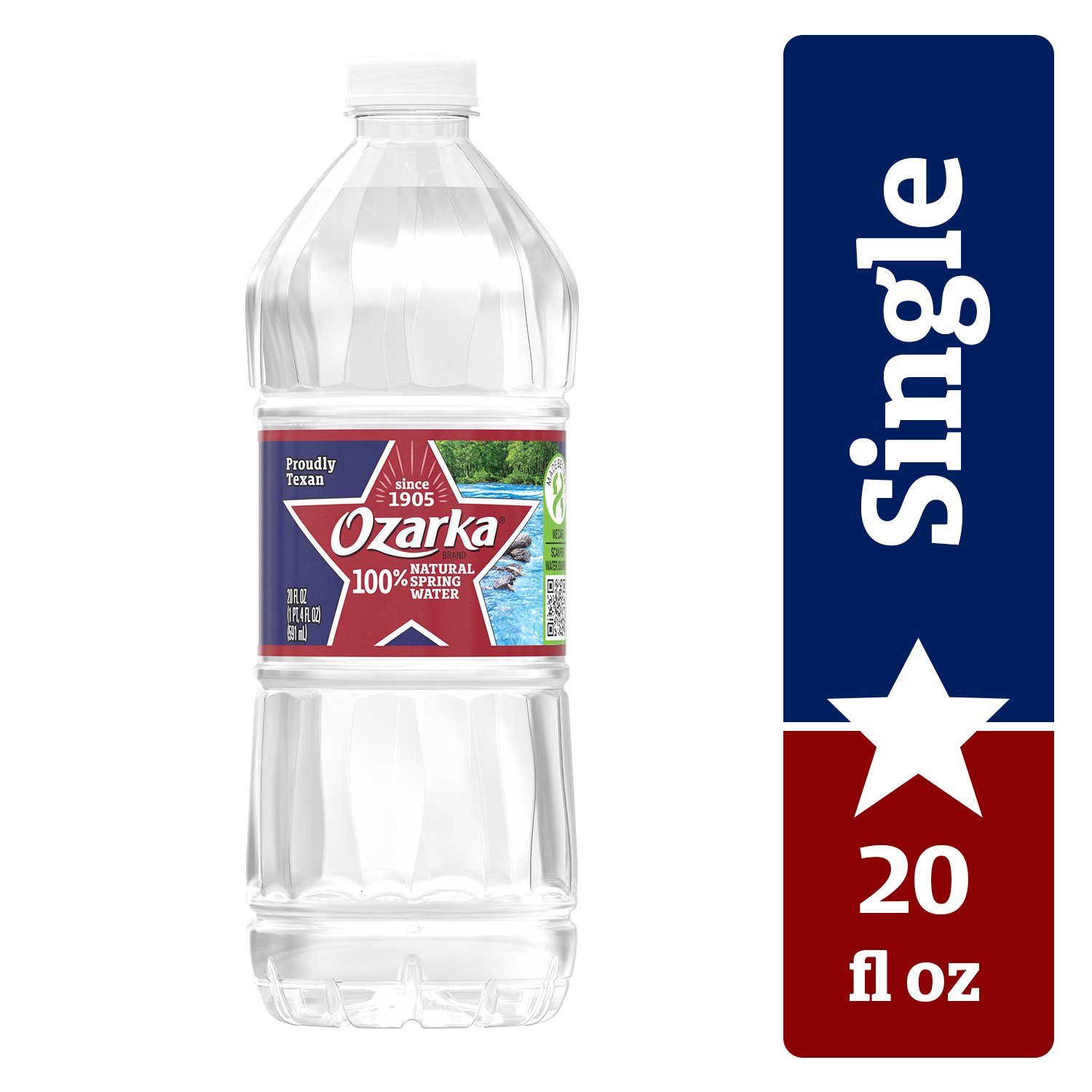 Ozarka 100% Natural Spring Water 8 oz Bottles - Shop Water at H-E-B