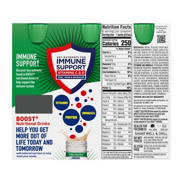 BOOST High Protein Nutritional Drink - Very Vanilla, 6 pk