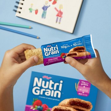 Nutri-Grain Mixed Berry Soft Baked Breakfast Bars, 10.4 oz