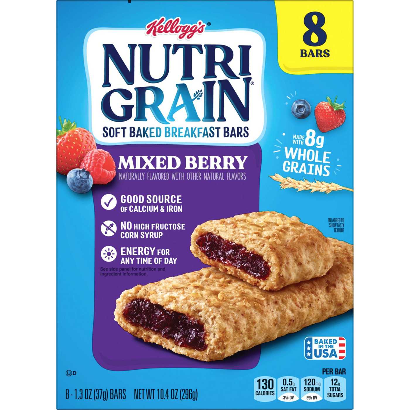 Nutri-Grain Mixed Berry Soft Baked Breakfast Bars; image 5 of 5