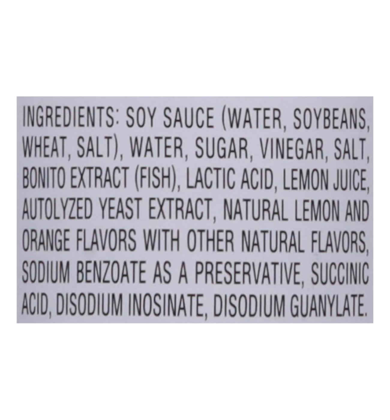 Kikkoman Ponzu Citrus Seasoned Dressing & Sauce; image 3 of 3