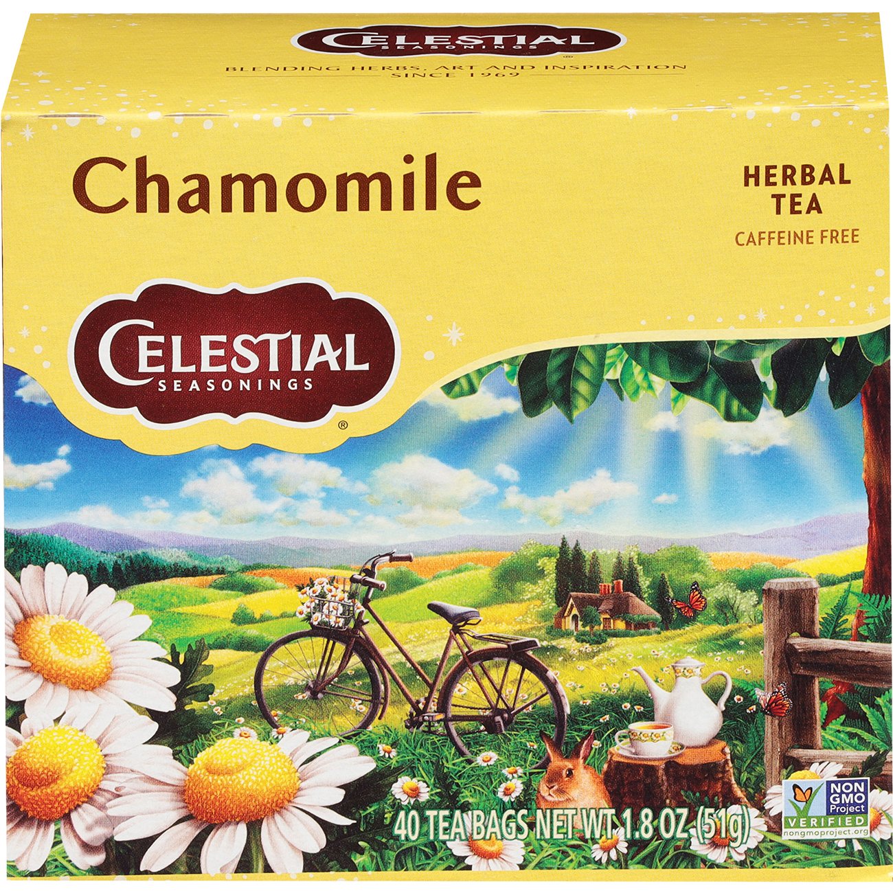 Celestial Seasonings Chamomile Herb Tea Bags Shop Tea at HEB
