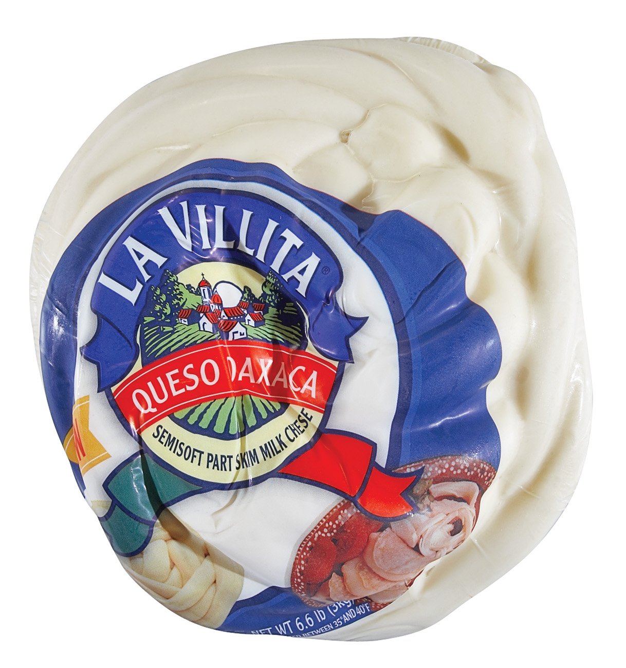 La Villita Oaxaca Cheese, sold by the, Sliced Shop Cheese at HEB