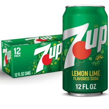 7UP Lemon Lime Soda 12 pk Cans