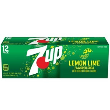 7UP Lemon Lime Soda 12 pk Cans
