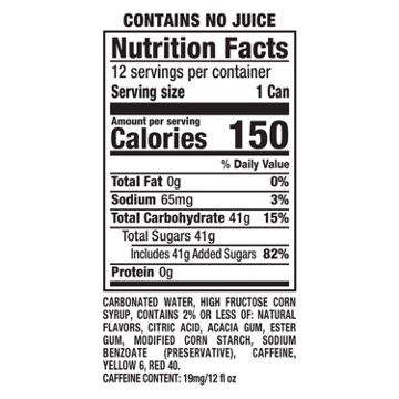 Sunkist Orange Soda 12 pk Cans