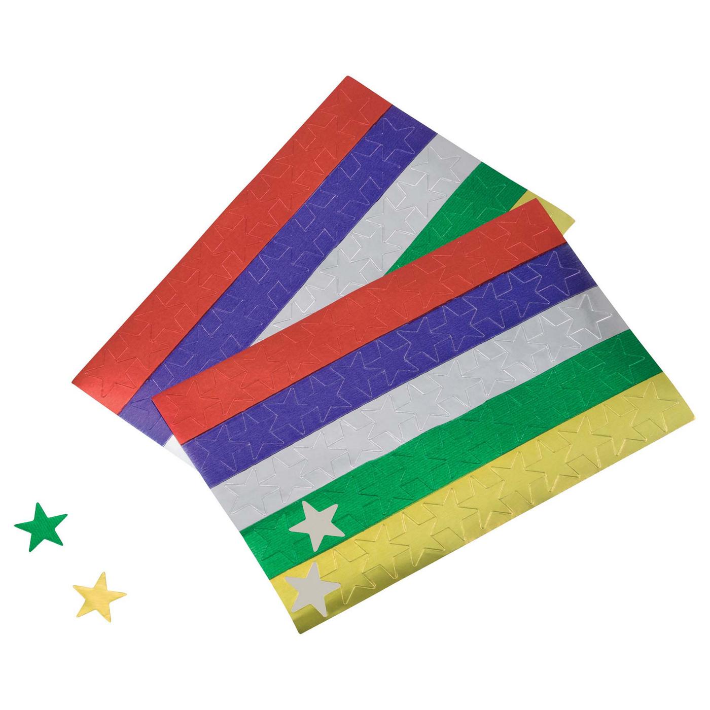 GTC Foil Stars, Assorted Colors - Shop Dividers & labels at H-E-B