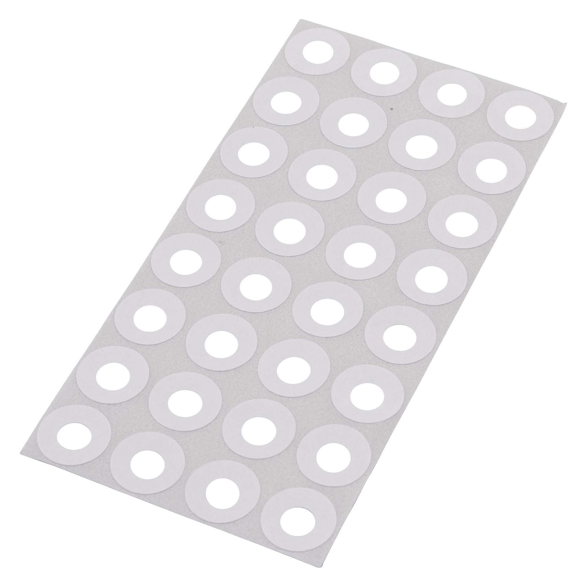 2 Box 500 Pack 0.25 Inch Hole Reinforcement Labels, Self-Adhesive  Reinforcement Ring Labels for Repairing and Strengthening Punch Holes  (White+Clear)
