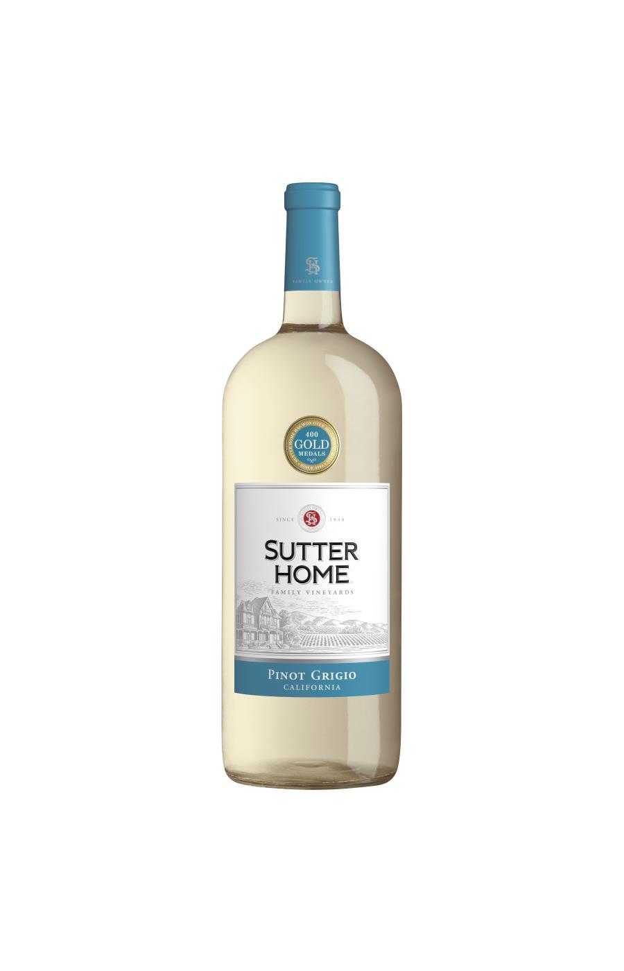 Sutter Home Family Vineyards Pinot Grigio White Wine; image 1 of 2