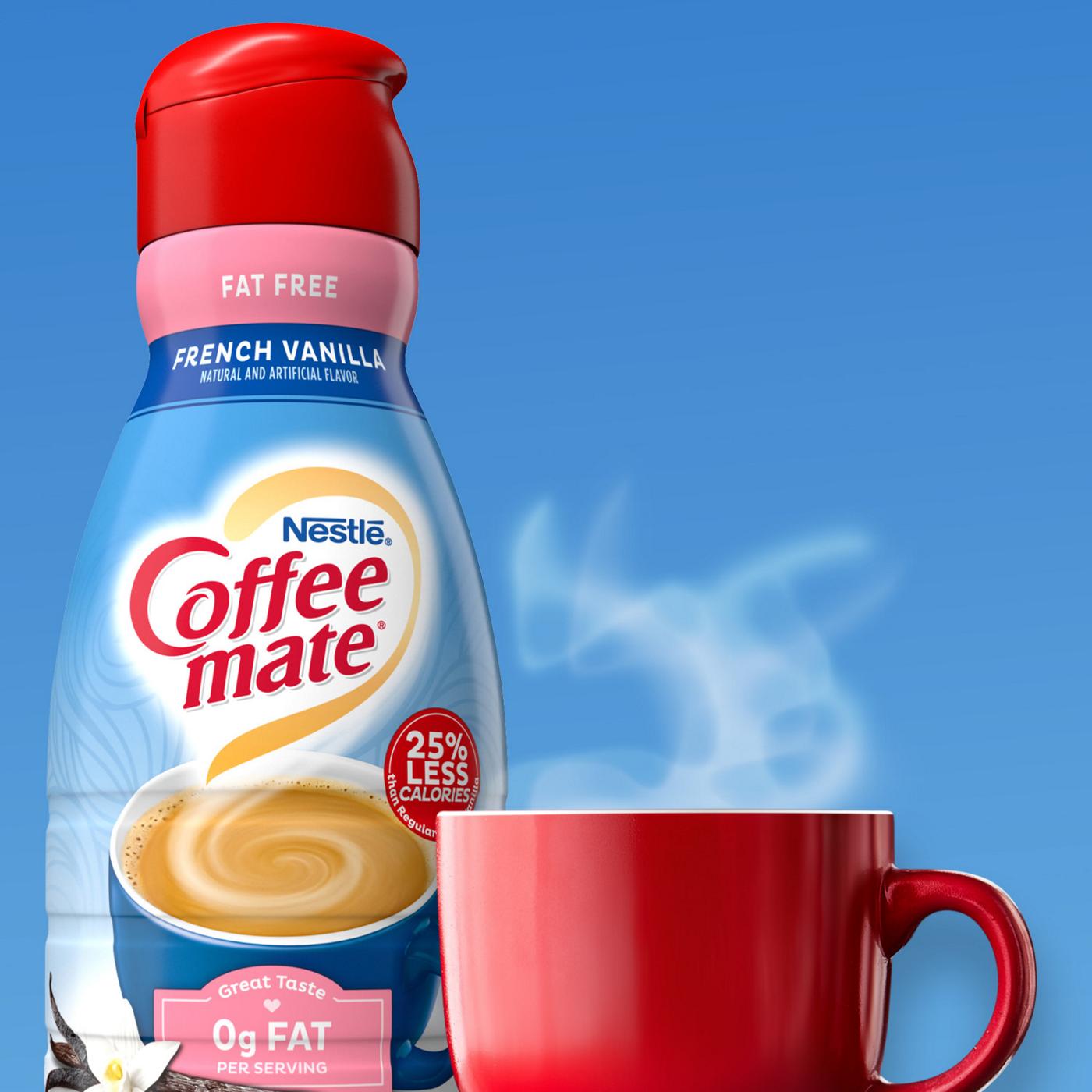 Nestle Coffee Mate Fat Free Coffee Creamer - French Vanilla; image 5 of 8