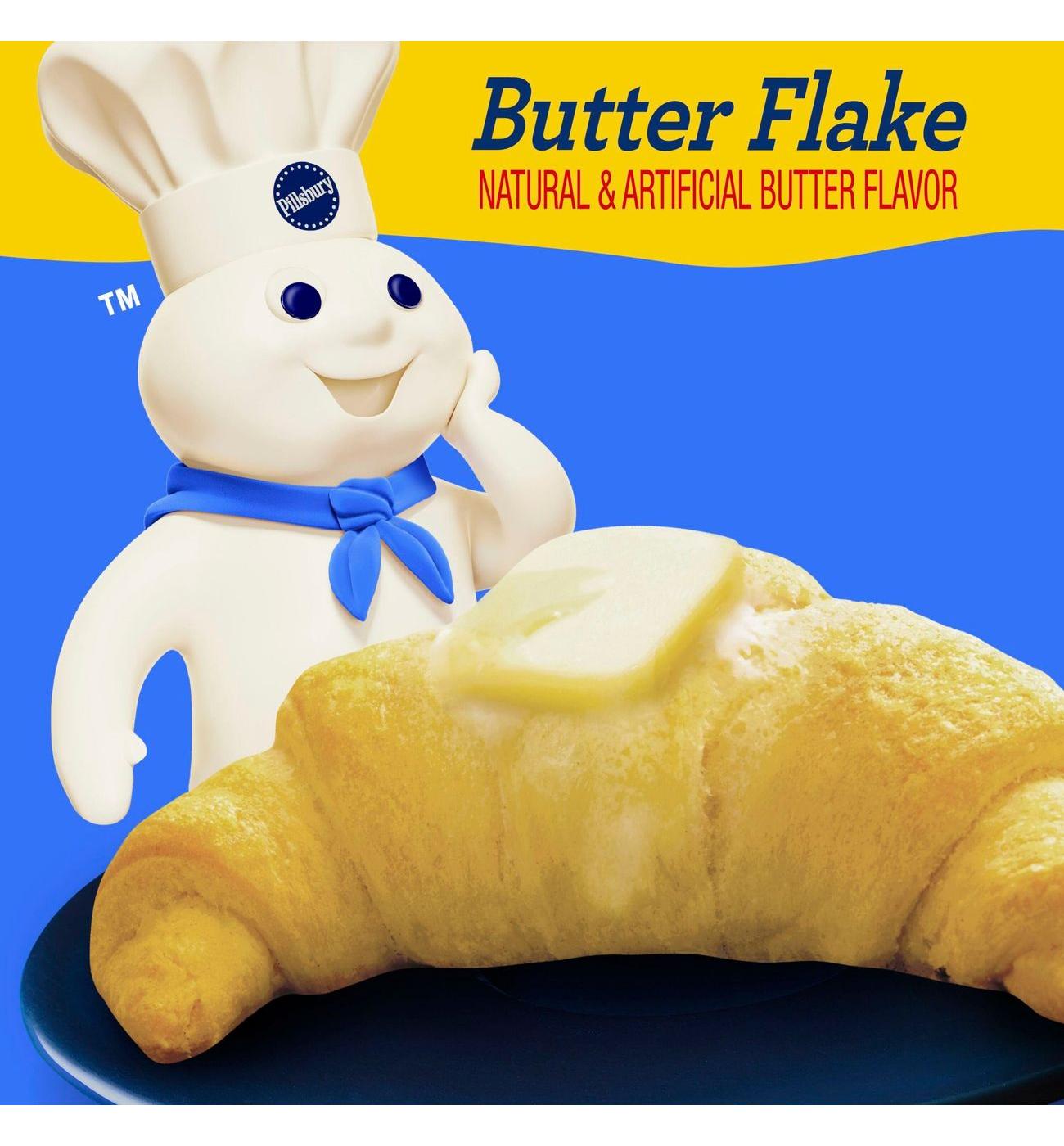 Pillsbury Butter Flake Crescent Dinner Rolls; image 2 of 6