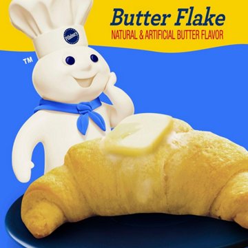 Pillsbury Butter Flake Crescent Dinner Rolls, 8 ct
