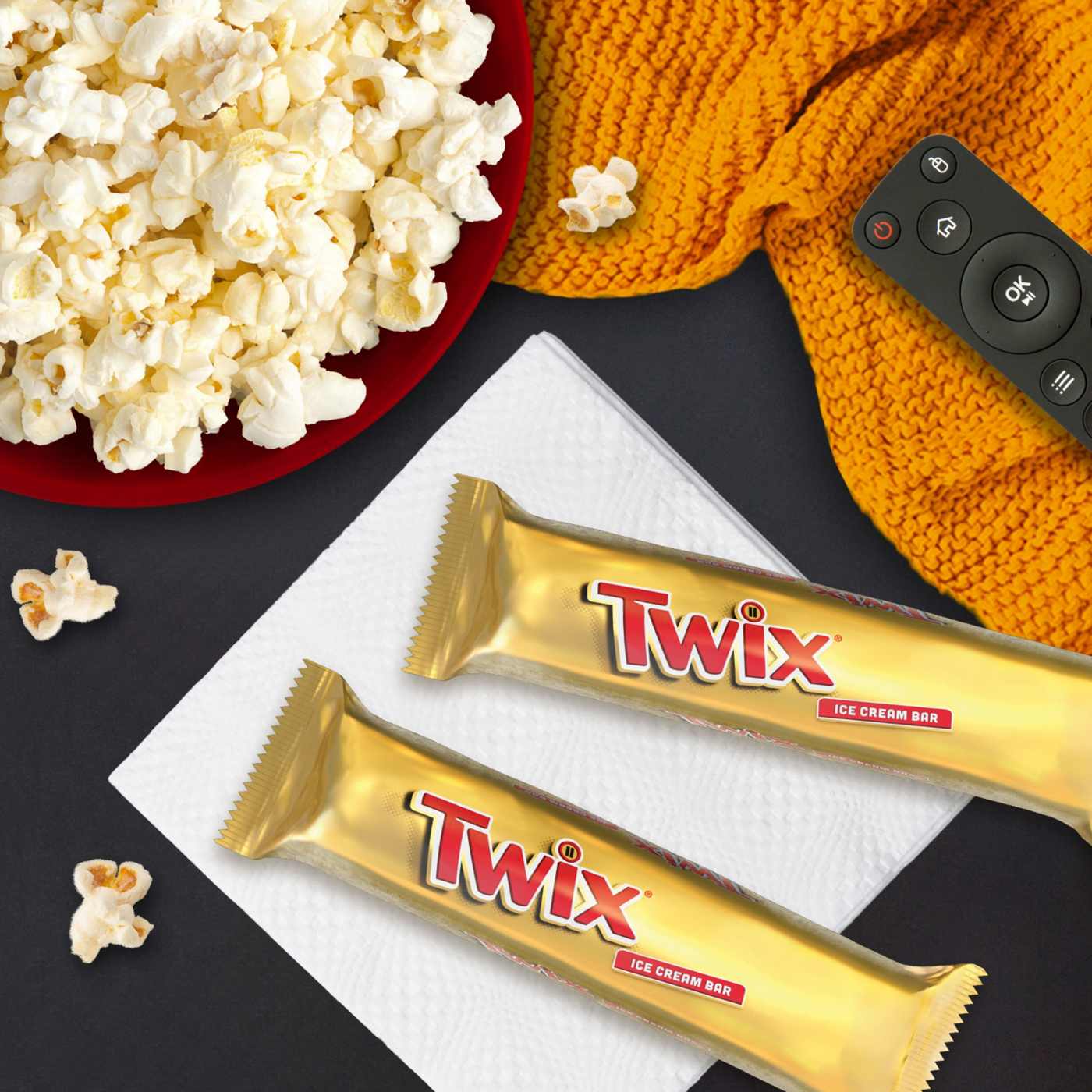 Twix Vanilla Caramel Chocolatey Cookie Ice Cream Bars; image 7 of 10