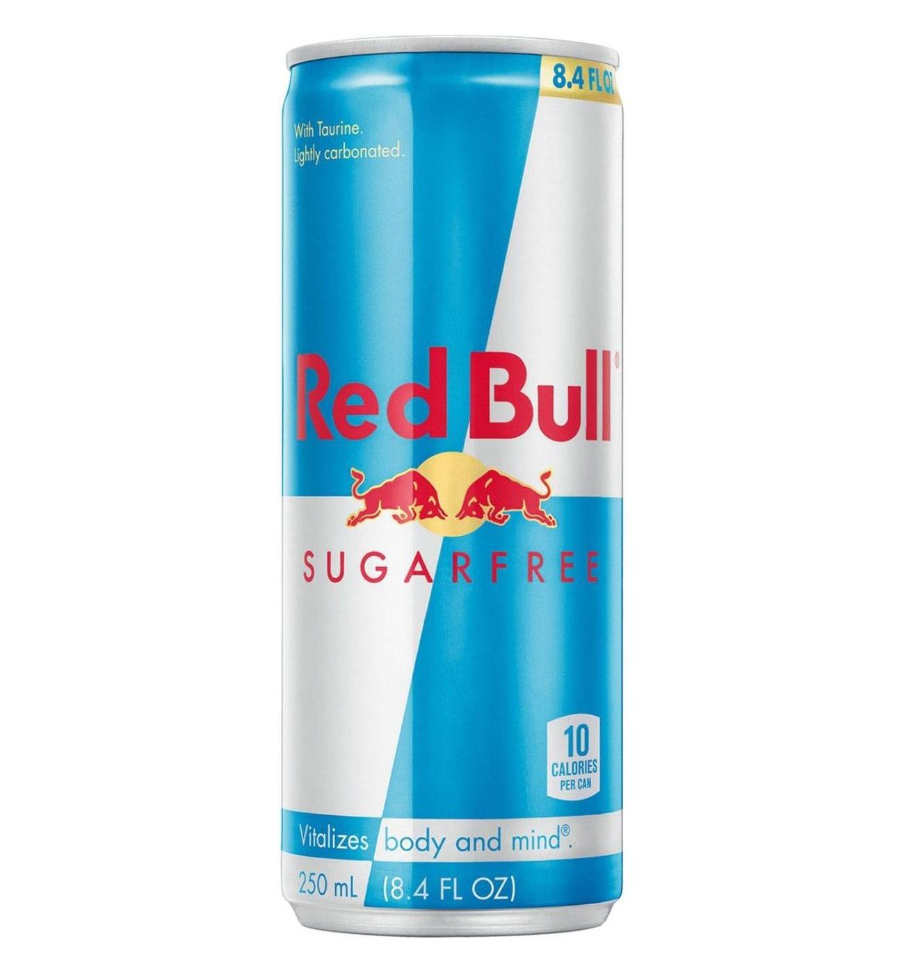 Red Bull Sugar Free Original Energy Drink; image 1 of 8