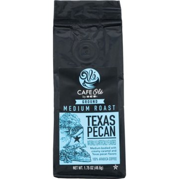 CAFE Olé by H-E-B Texas Pecan Medium Roast Ground Coffee - Trial Size