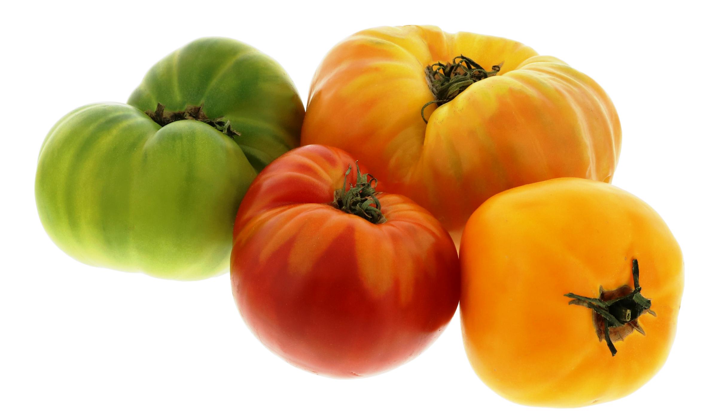 Fresh Heirloom Tomatoes; image 1 of 3