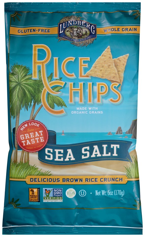 Lundberg Sea Salt Rice Chips Shop Chips at HEB