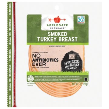 Applegate Naturals Smoked Turkey Breast, 7 oz