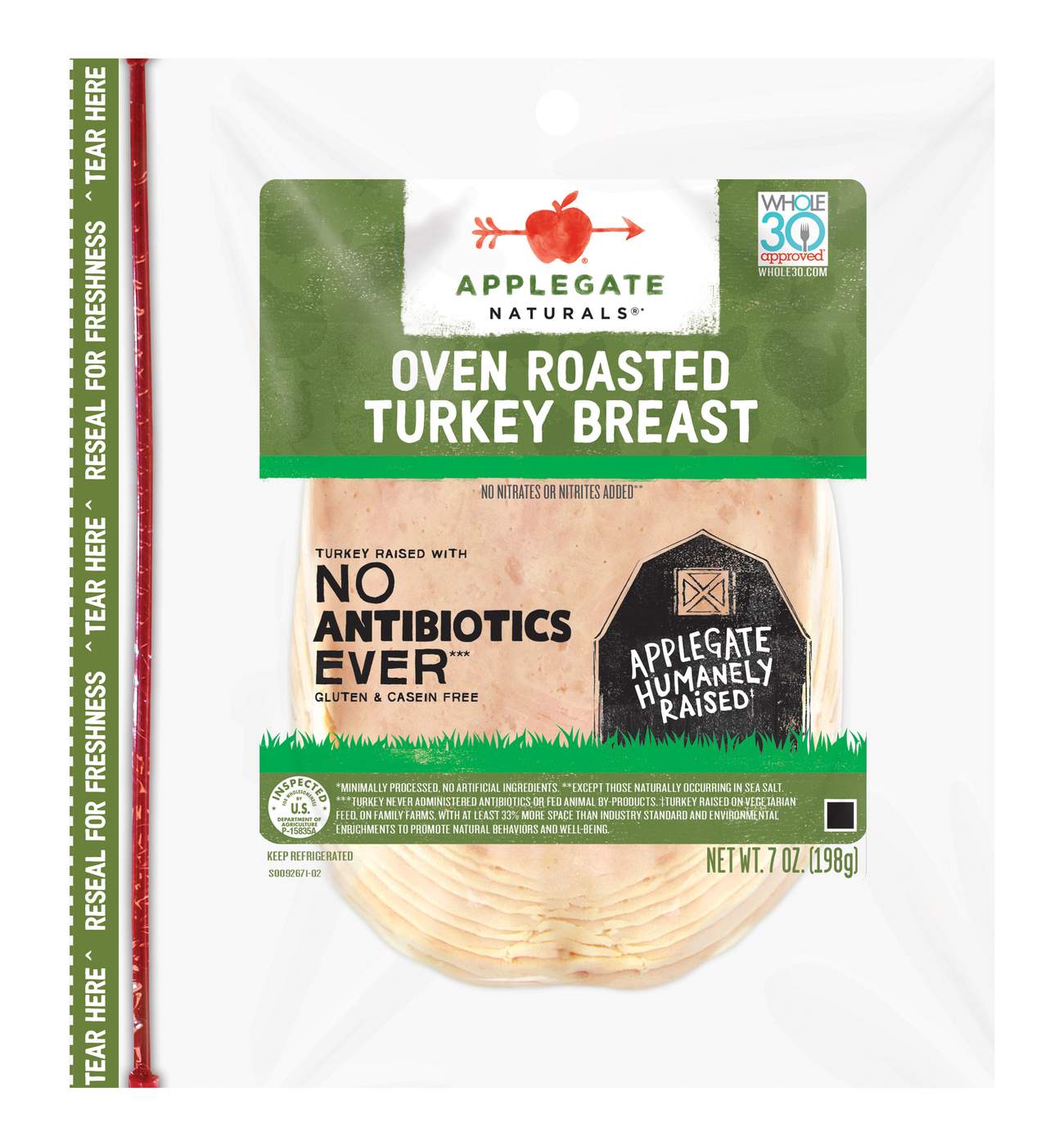 Applegate Naturals Oven Roasted Turkey Breast; image 1 of 2